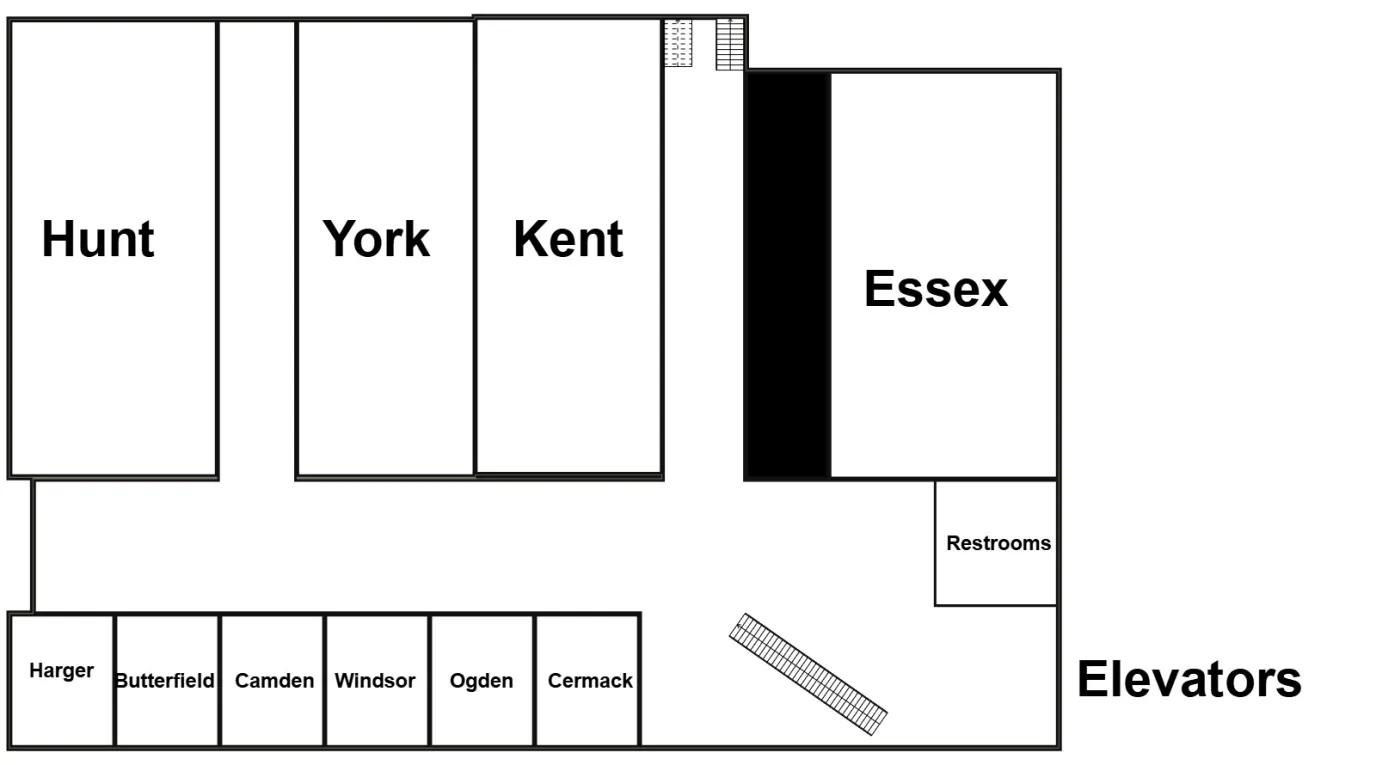 Windycon Hotel Map
